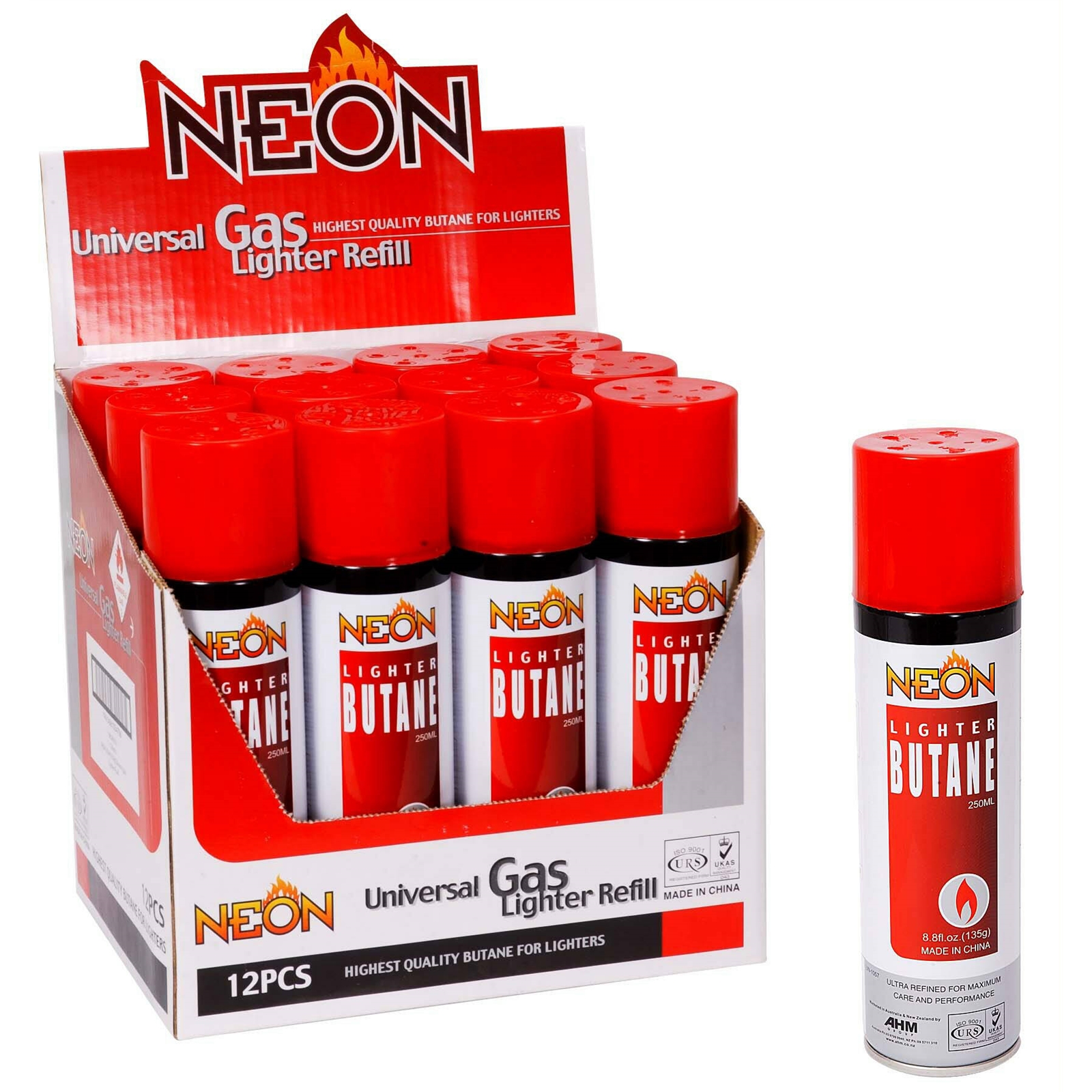 Neon Butane Lighter Fluid 250ml | Bunnings Warehouse