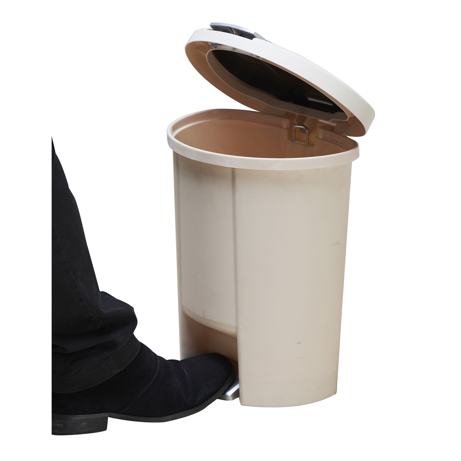 Plastic Step Waste Bin 10L with Soft Close Lid Bunnings Warehouse