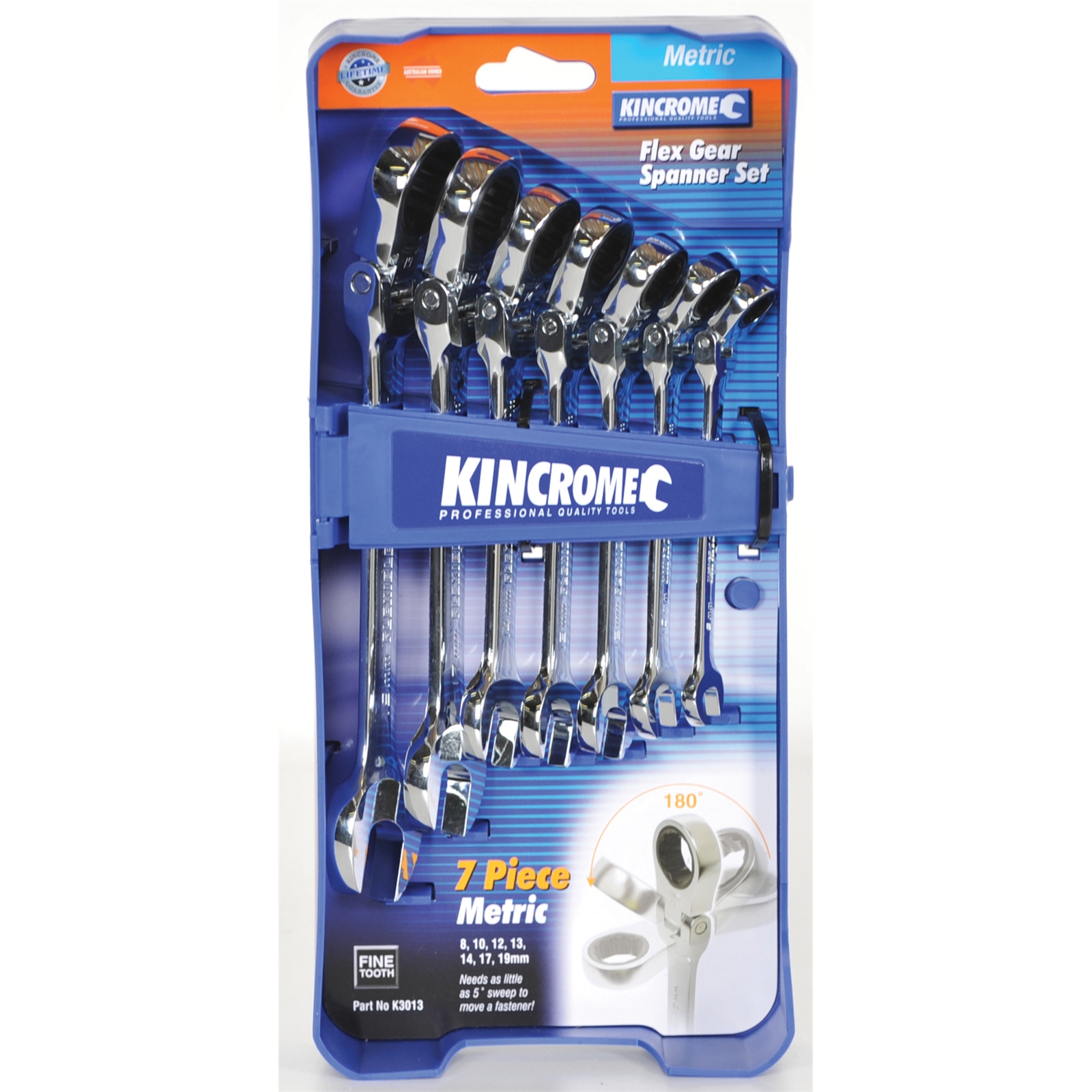 kincrome gear spanner set