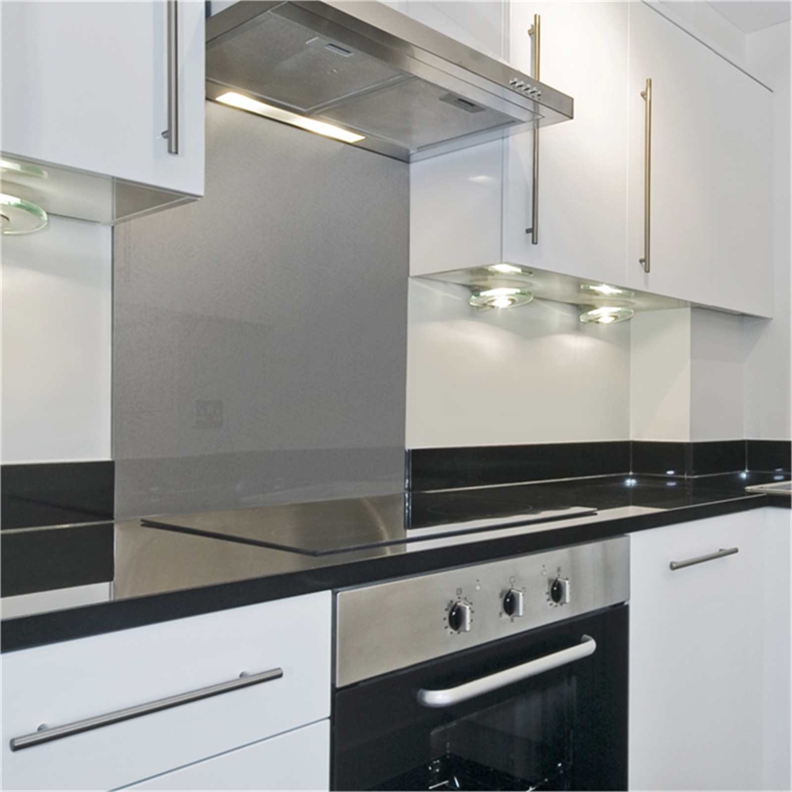 Stein 900mm Silver Glass Splashback Bunnings Warehouse