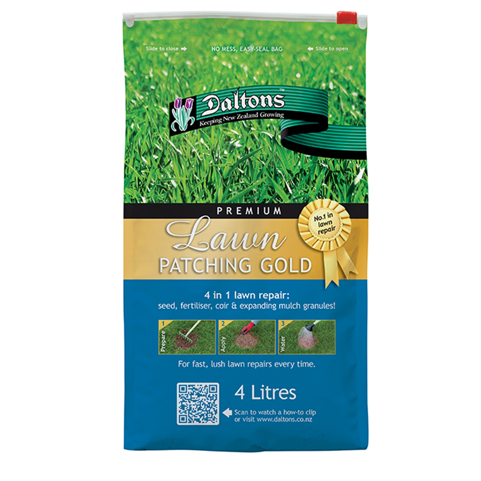 Daltons Premium Lawn Patch Mix 4L Bunnings Warehouse