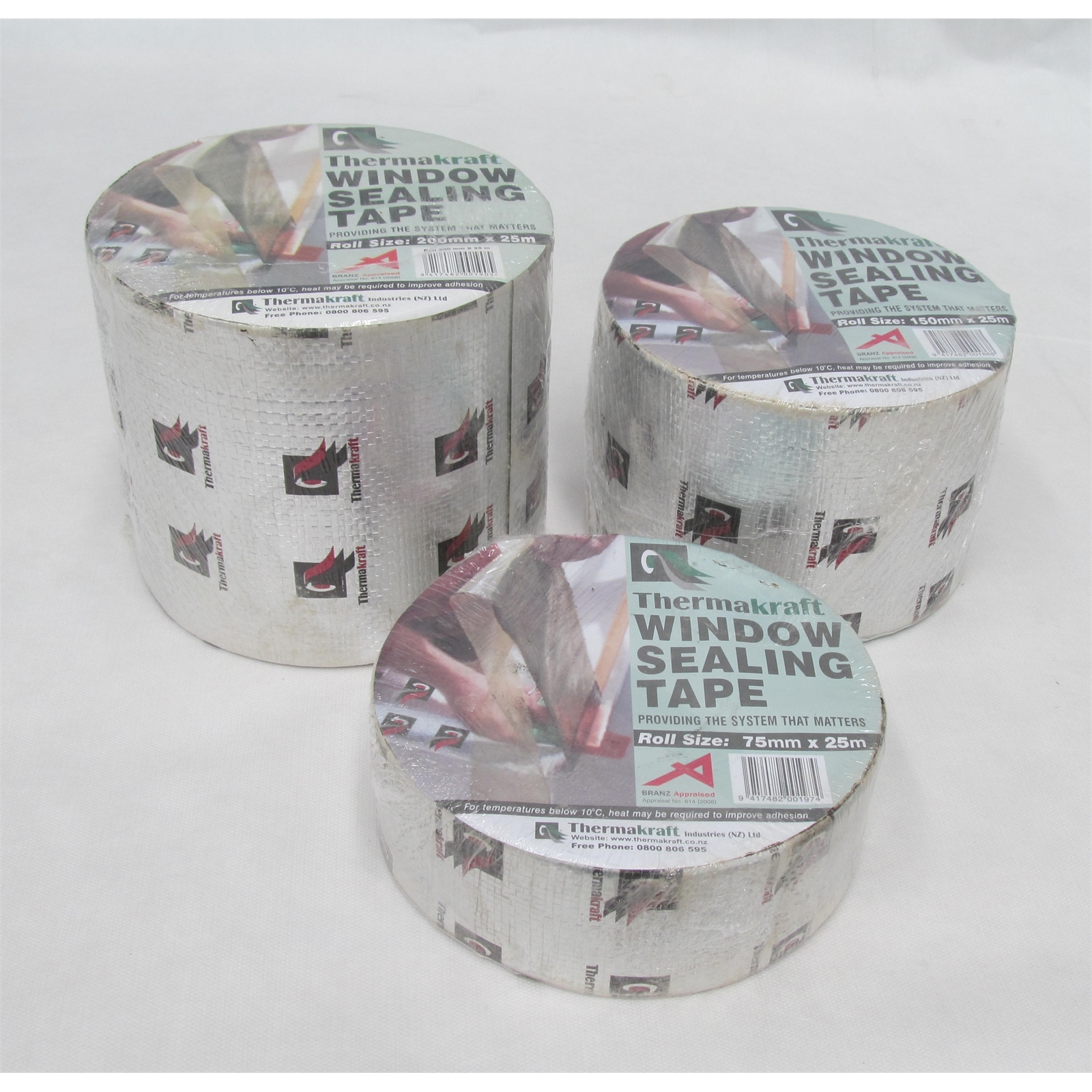 Thermakraft Window Sealing Tape 150mmx 25m Bunnings Warehouse