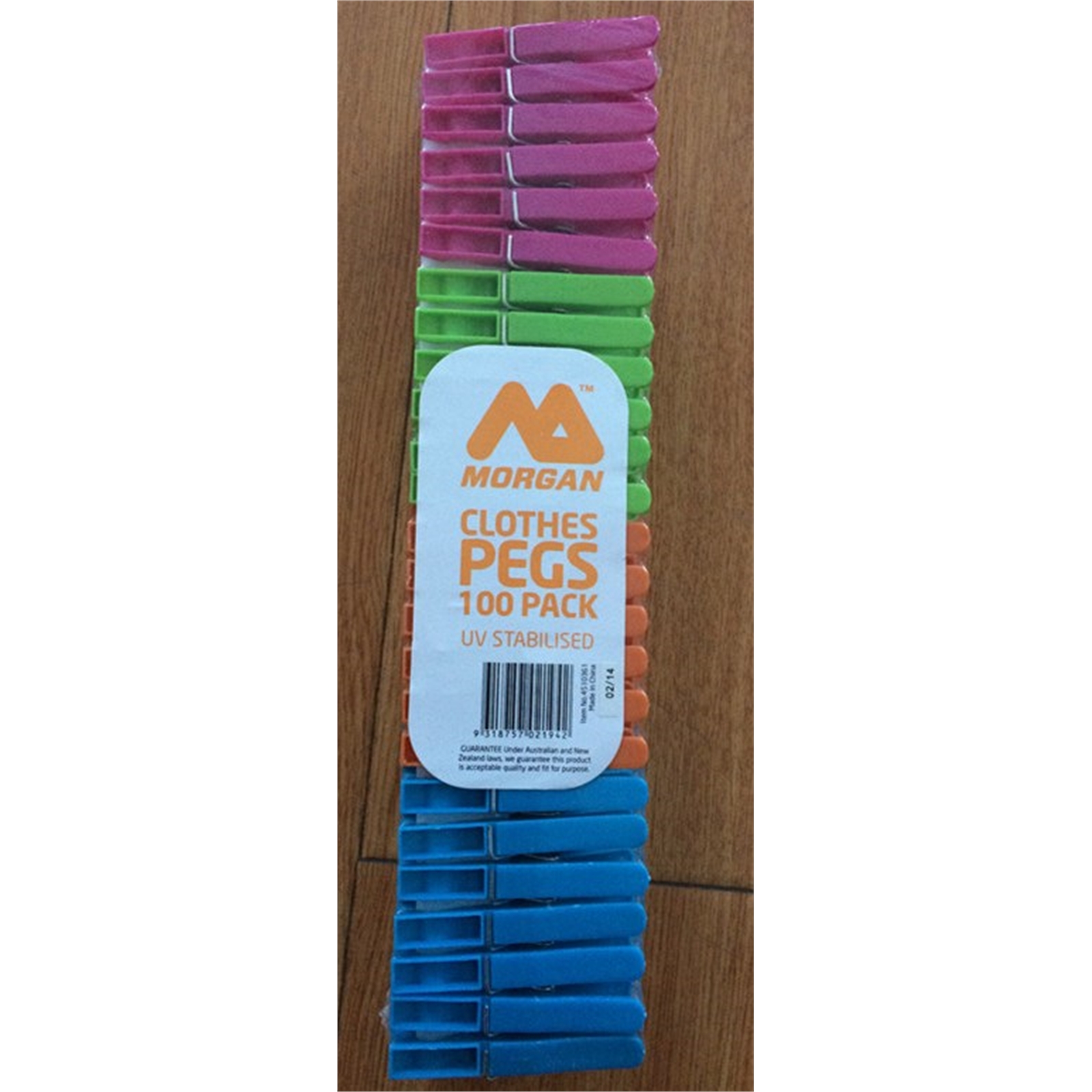 All Set Plastic Clothes Pegs Assorted 100pk Bunnings Warehouse