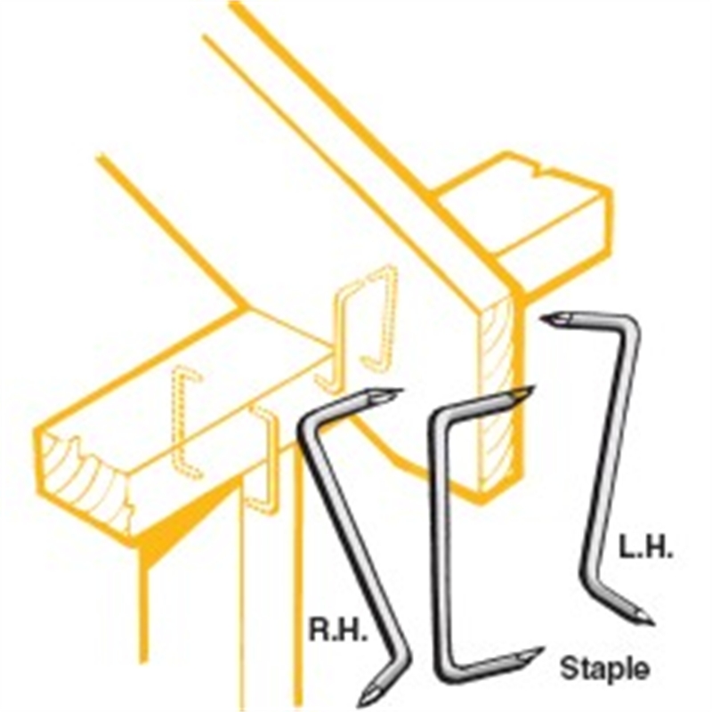Lumberlok Wire Dog Staple Galvanised 10pk Bunnings Warehouse