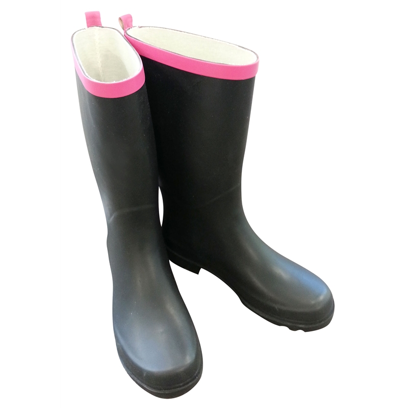 Troopers Womens Rubber Gumboots Size 10 Black Bunnings Warehouse