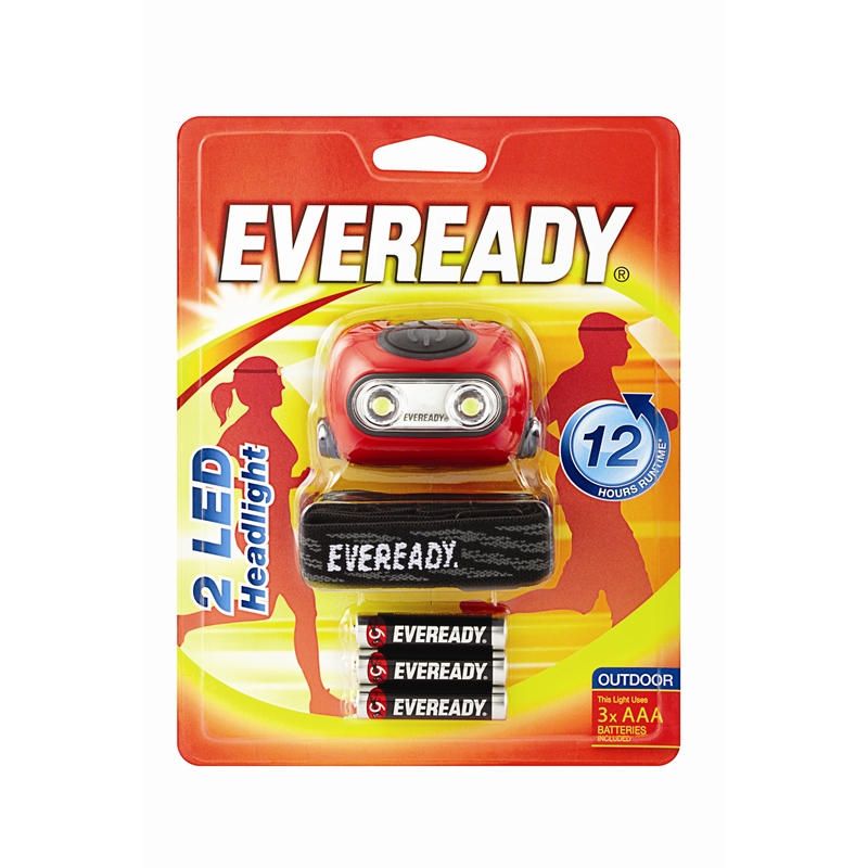 Eveready 2 LED Headlight SKU 02482613 Bunnings Warehouse