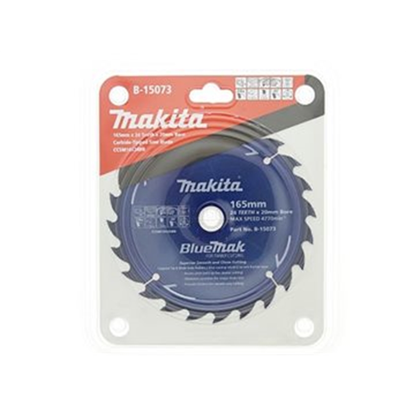 Makita Circular TCT Saw Blade 165mmx 24T Bunnings Warehouse