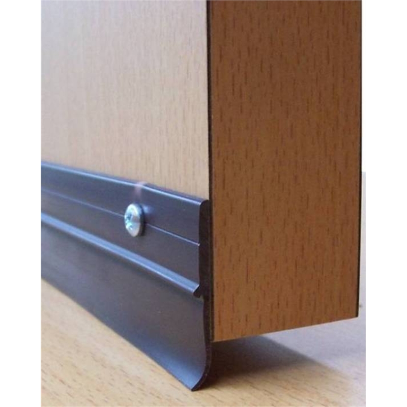 Cowdroy PVC Door Seal Brown 915mm SKU 00168189 Bunnings Warehouse