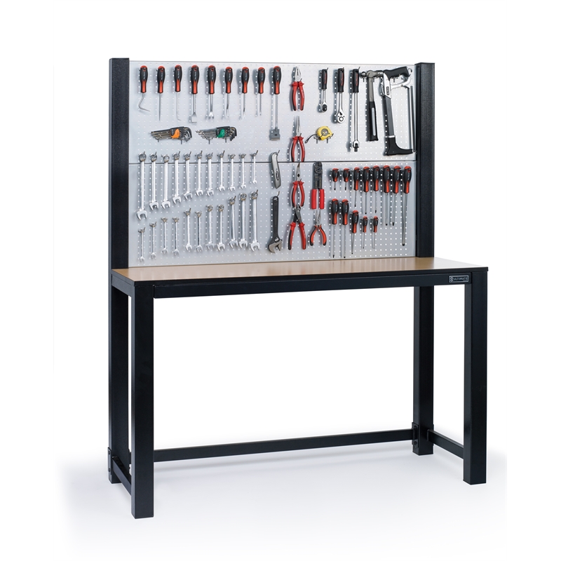 Ultimate Workbench & Metal Pegboard Storage Frame Bunnings Warehouse