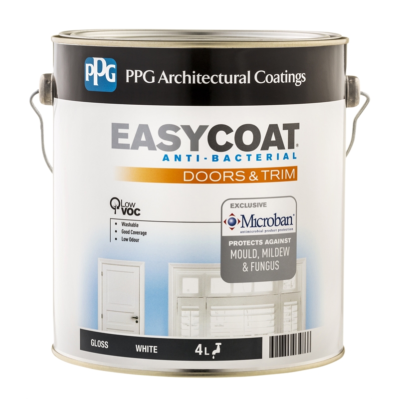 PPG Easycoat Doors & Trim 4L White | Bunnings Warehouse