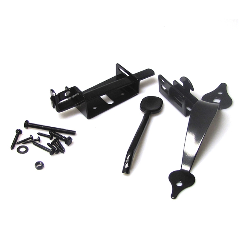 Gartner Gate Latch Thumb Black Bunnings Warehouse