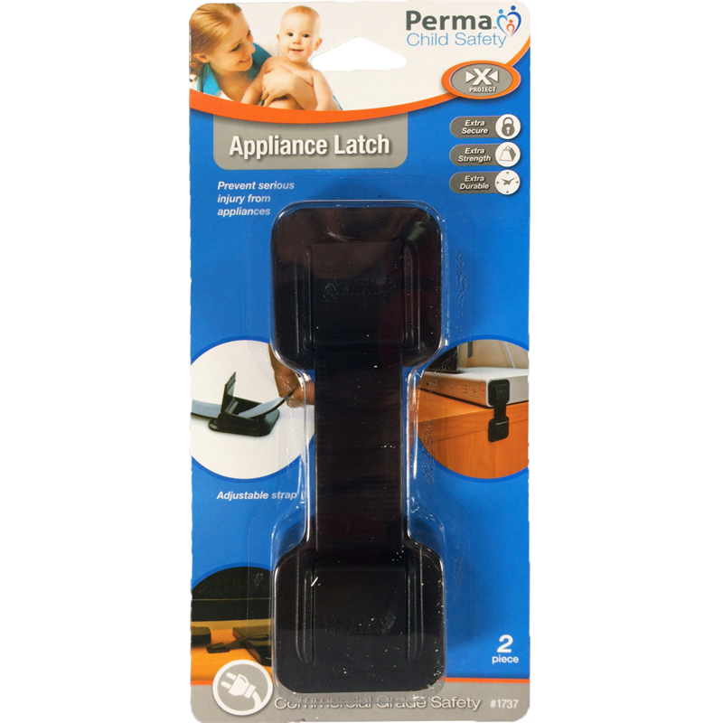 Perma Child Safety Appliance Straps Black 2pk Bunnings Warehouse