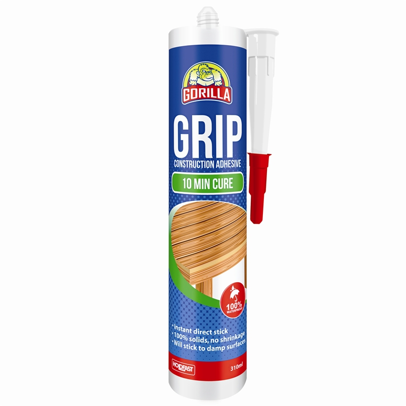Gorilla Grip 310ml 10 Minute Cure Construction Adhesive Bunnings