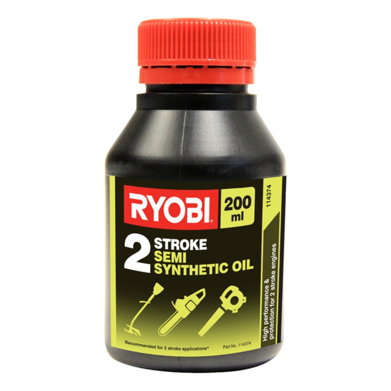 Ryobi 2 Stroke Synthetic Oil 200ml Bunnings Warehouse 2623