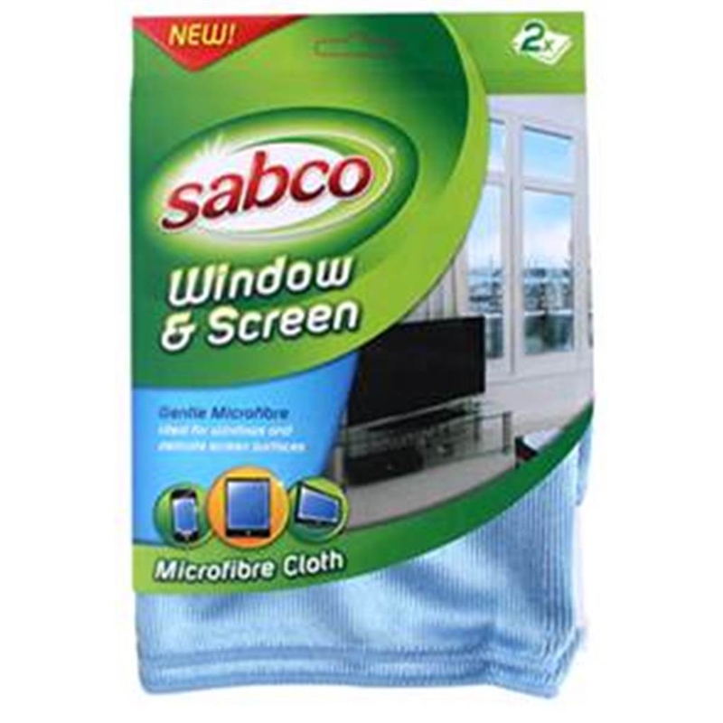 Sabco Window N Screen Cloth 2pk