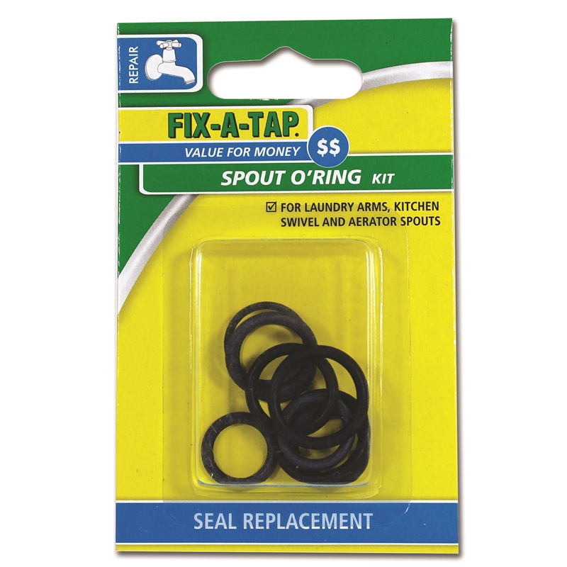 FixATap Spout ORing Kit 10pk Bunnings Warehouse