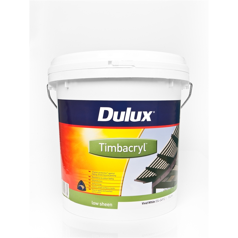  Dulux  Weathershield  Timbacryl Ultra 10L Deep Base  