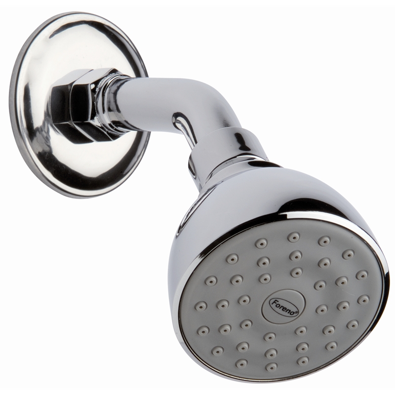 Foreno Euro-Tech Shower Head Chrome WELs Main 3Star Low 3Star