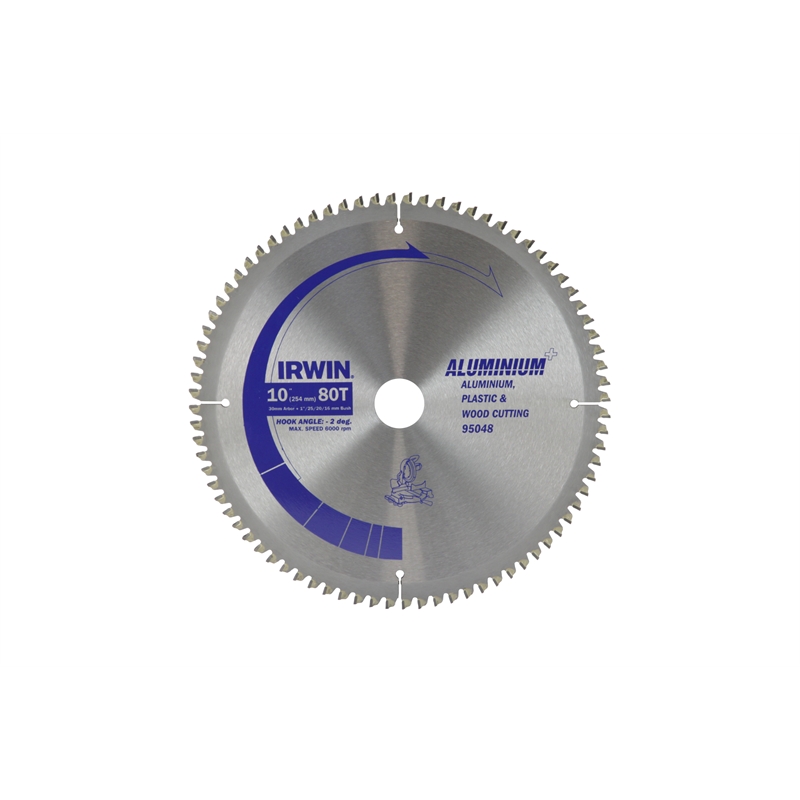 Irwin Aluminium Circular Saw Blade 100T 254mm Bunnings Warehouse