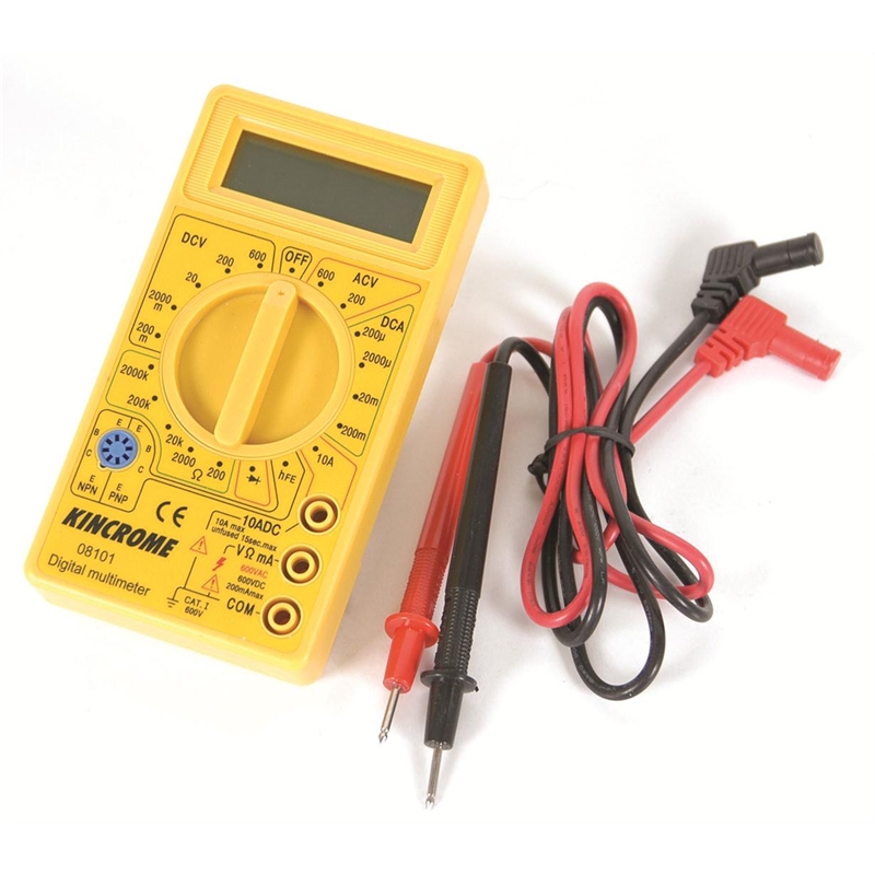 Kincrome Digital MultiMeter 08101 Bunnings Warehouse