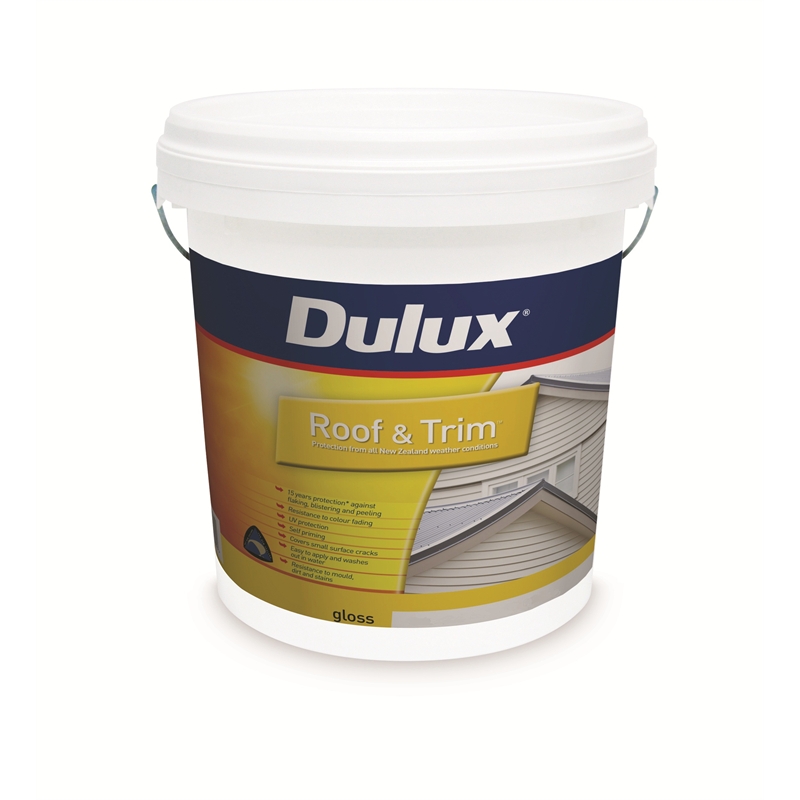  Dulux Weathershield  10L Gloss Ironsand Roof And Trim 