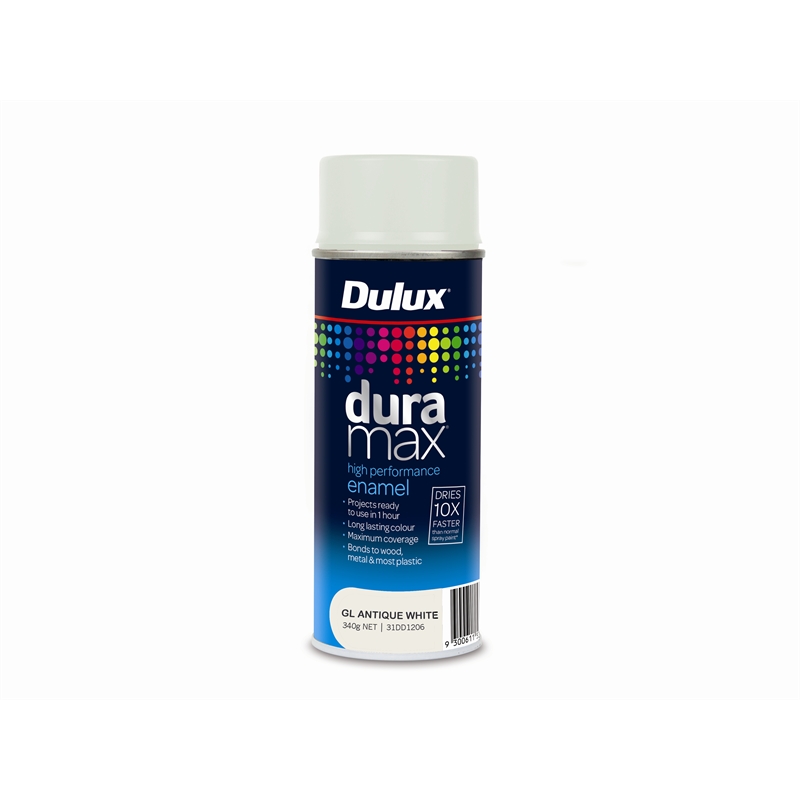 Dulux Duramax 340g Gloss Antique White Spray Paint Bunnings Warehouse