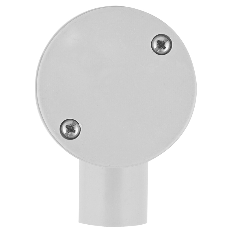 Deta Conduit Fittings 1way Junction Box 25mm Grey Bunnings Warehouse