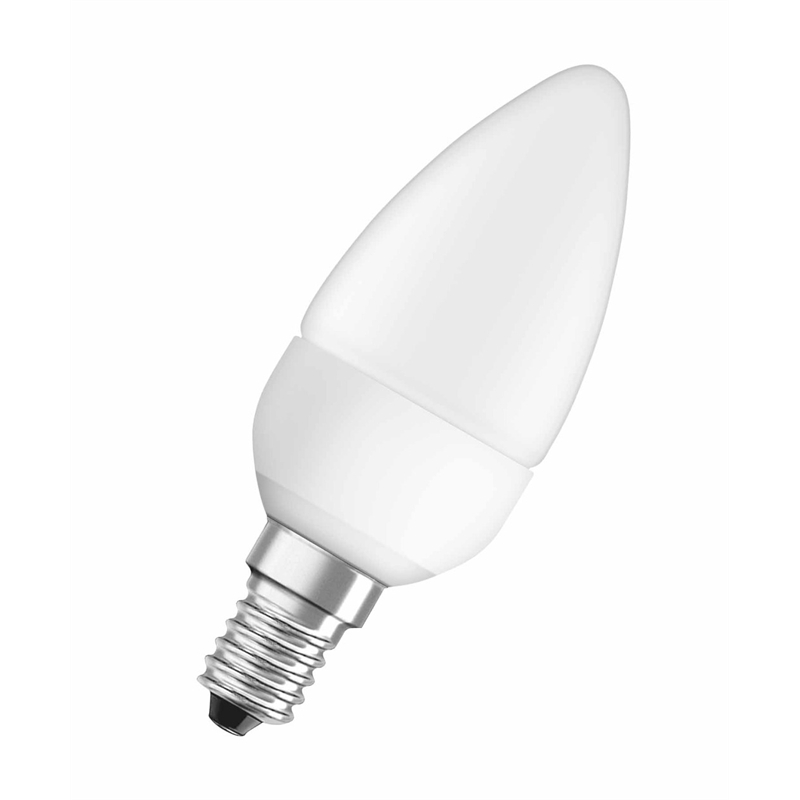 Osram 3.3W LED Frosted Candle Bulb Cool White Bunnings Warehouse