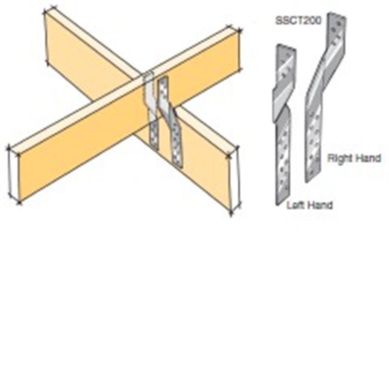 Lumberlok Ceiling Tie 160mm Right Hand S/S | Bunnings Warehouse