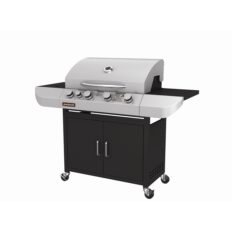Jumbuck Forum 4 Burner Hooded BBQ with Burner SKU 03180548