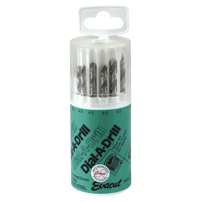 Evacut DialADrill Set Metric 13 Pce 1.07.0mm Bunnings Warehouse