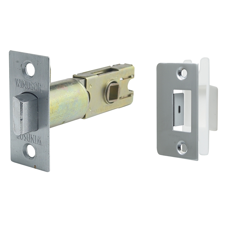 Windsor Tubular Latch Backset 60mm BN Bunnings Warehouse