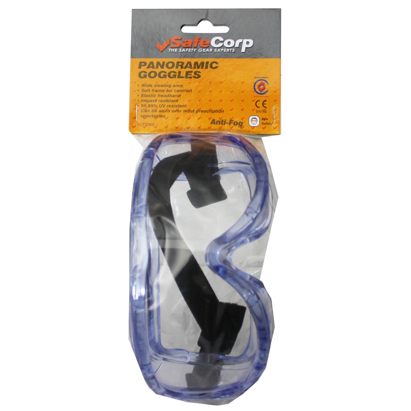 Safecorp Splash Resistant Goggles Clear SKU 00286710 Bunnings Warehouse