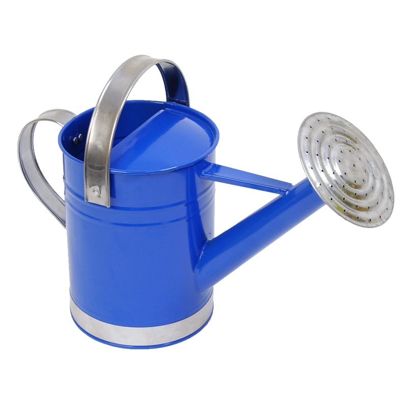 Malloy Metal Watering Can 1.8L Blue Bunnings Warehouse