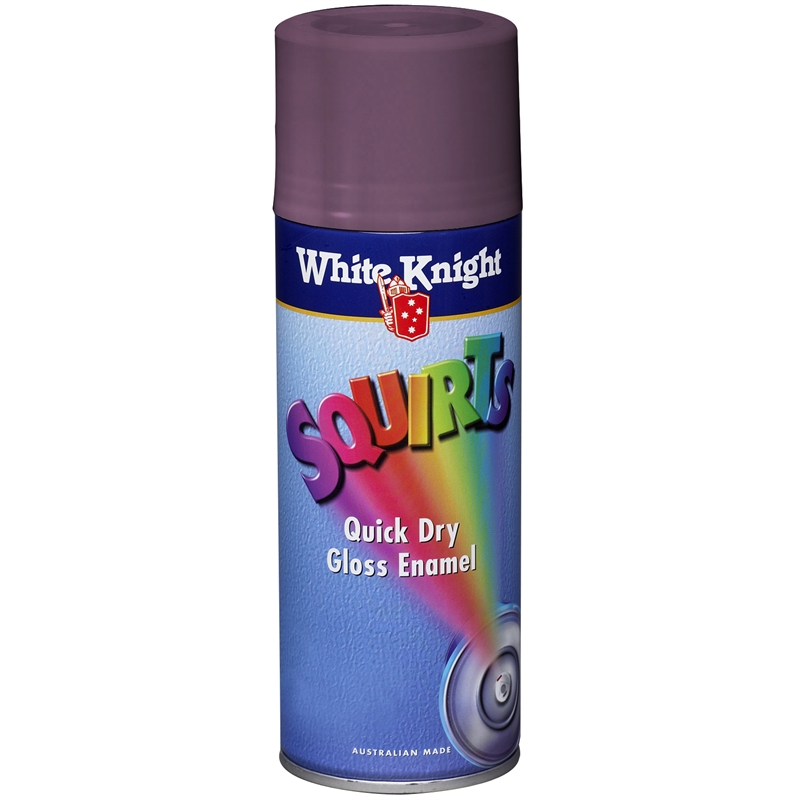 White Knight Squirt Spray Paint 350g Purple Bunnings Warehouse