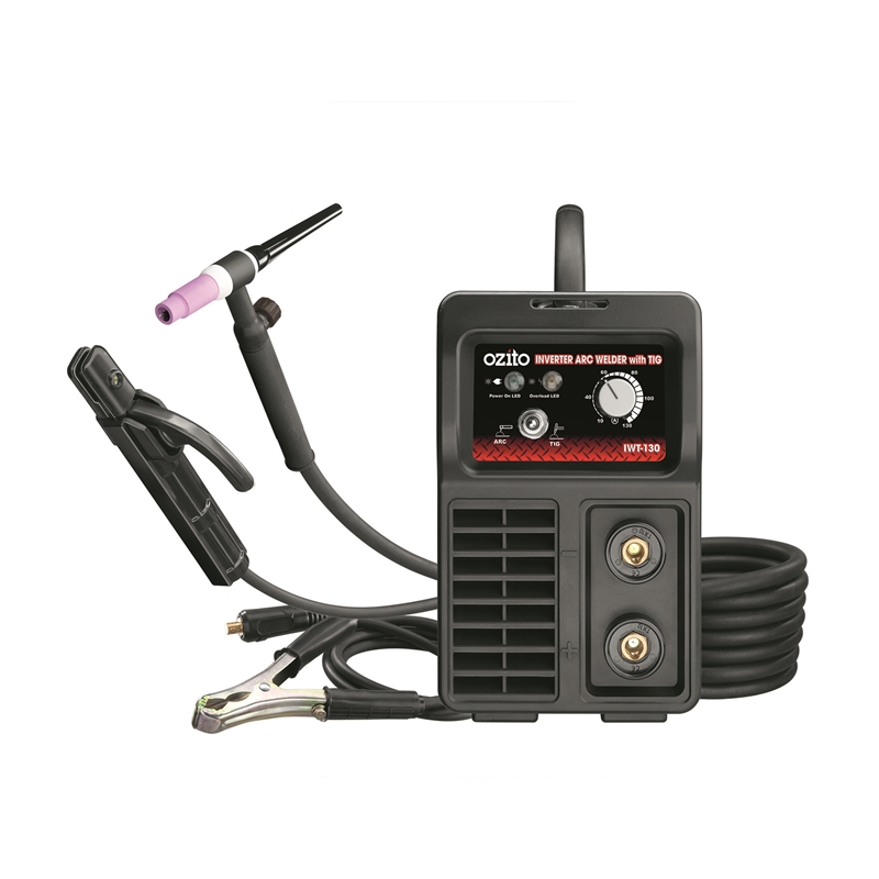 Ozito 130AMP Inverter Arc/TIG Welder Gas/Gasless Bunnings Warehouse