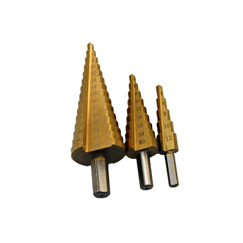Step Drill Bit >> Craftright 3 Piece Step Drill Set Step Drill Bit >> Craftright 3 Piece Step Drill Set