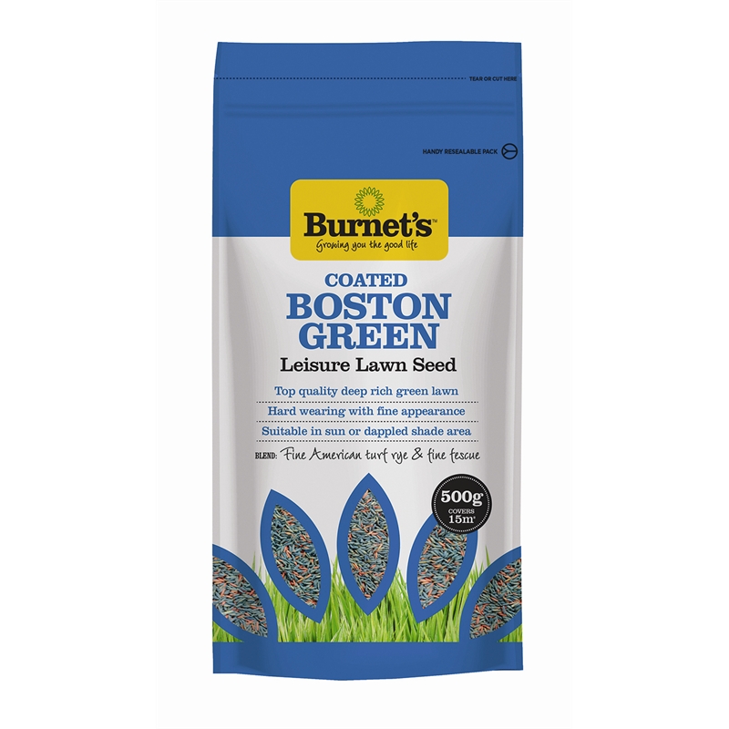 Boston Green Lawn Seed 500g Bunnings Warehouse