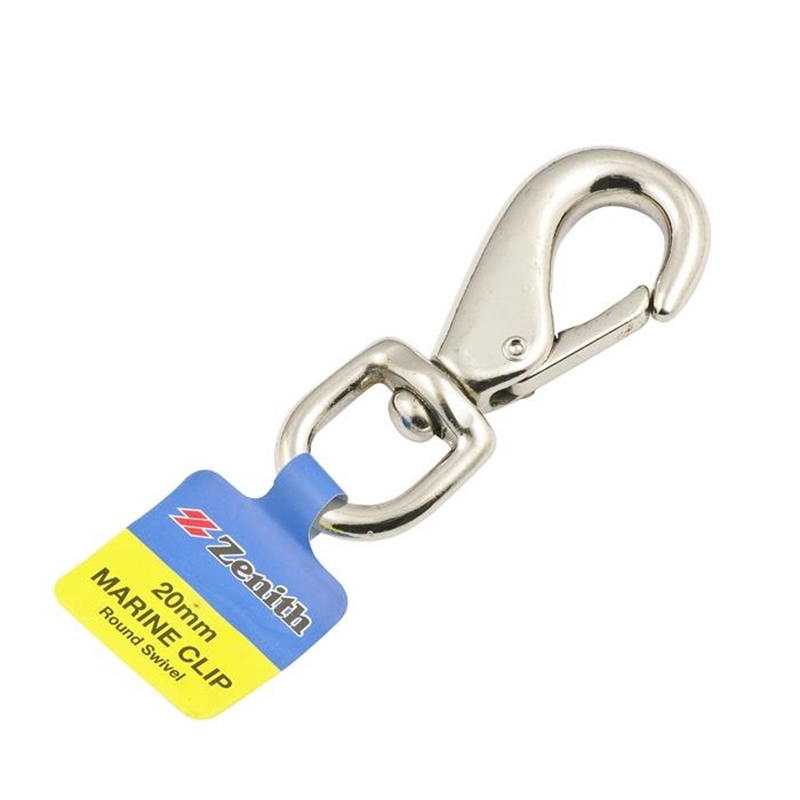 Zenith Round Swivel Marine Clip 20mm NP Bunnings Warehouse
