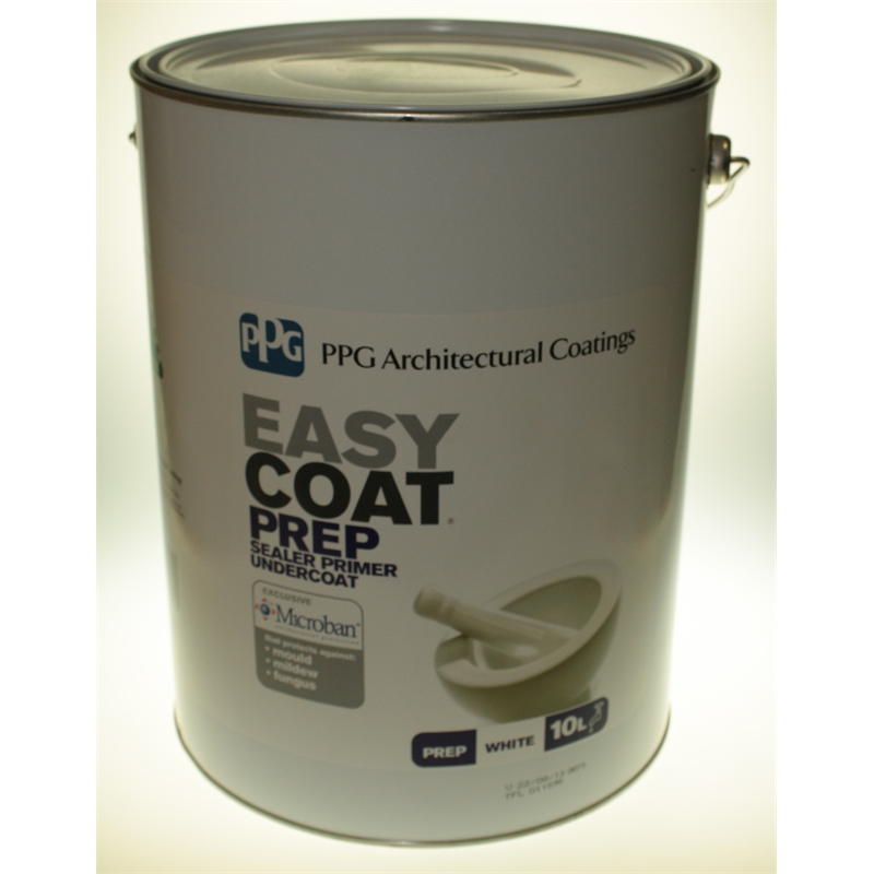 PPG Easycoat Prep Primer Sealer 10L White SKU 00416622 Bunnings Warehouse