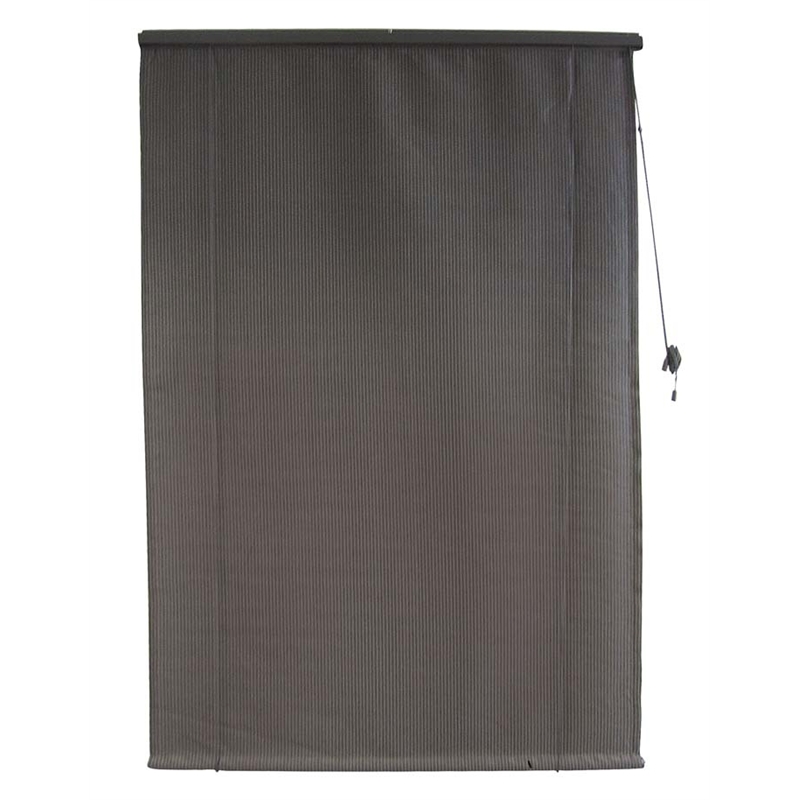 Windoware Outdoor Roll Up 120x180cm Shade Cloth Blind Charcoal
