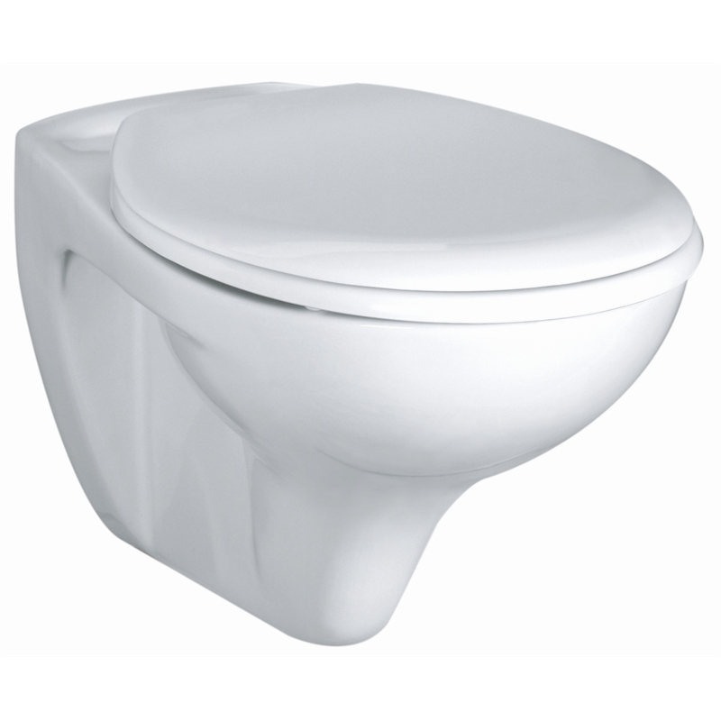 Dux Monaco Wall Hung Toilet Suite P Trap White