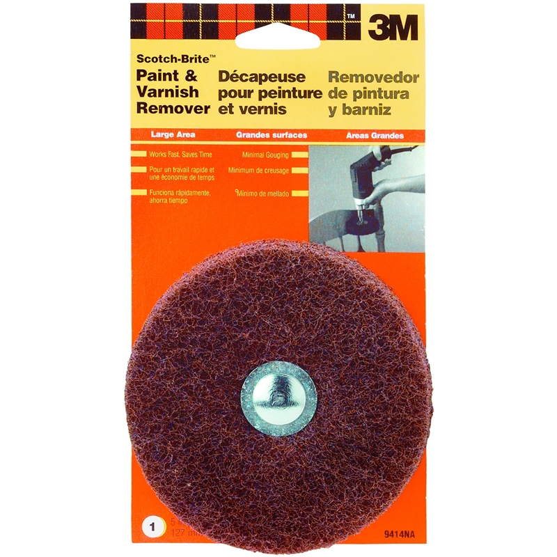 3M™ ScotchBrite™ Large Area Paint & Varnish Remover Disc 125mm