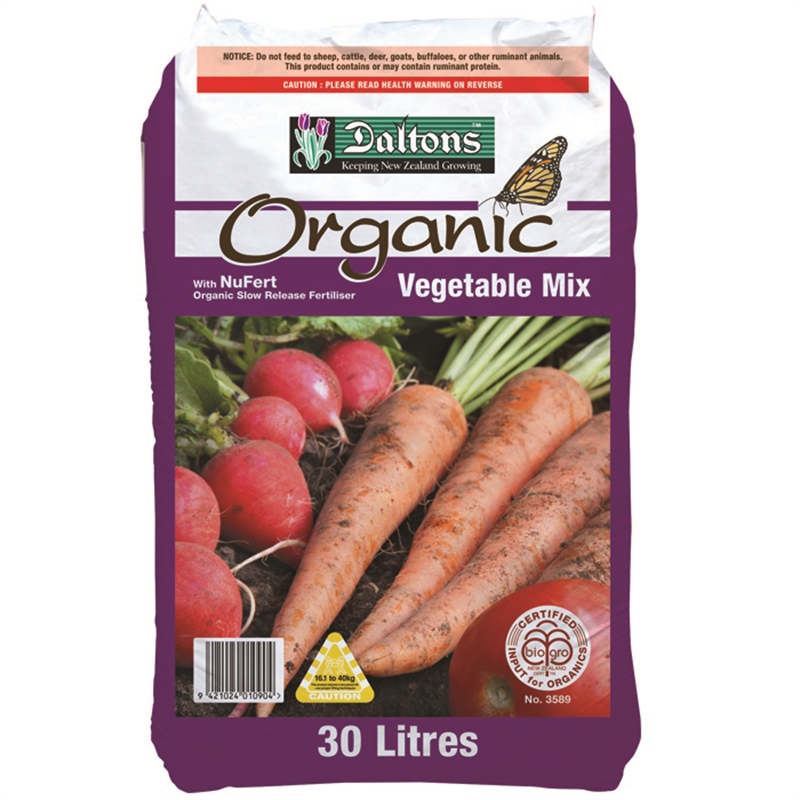 Daltons Organic Vegetable Mix 30L Bunnings Warehouse