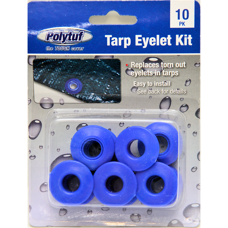 Polytuf Plastic Tarp Eyelet Kit 10pk Bunnings Warehouse