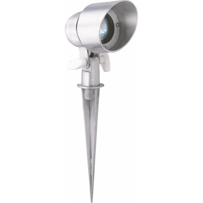 HPM 12V Brushed Silver Mini Spotlight Garden Light Bunnings Warehouse