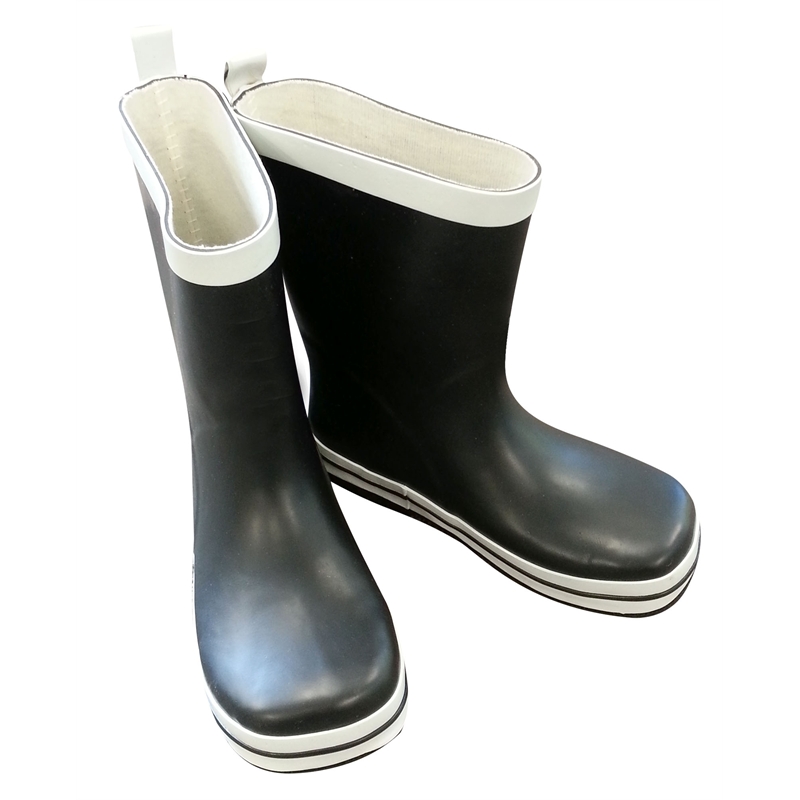 Troopers Childrens Rubber Gumboots Size 1 Black Bunnings Warehouse