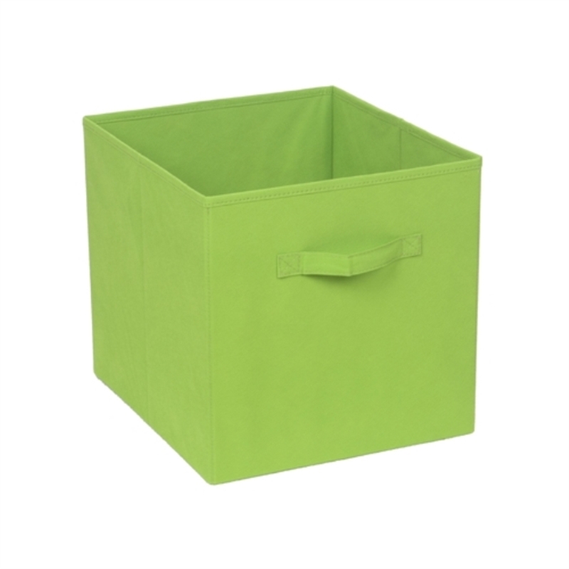 Clever Cube Fabric Insert 27x27x28cm Lime Green Bunnings Warehouse