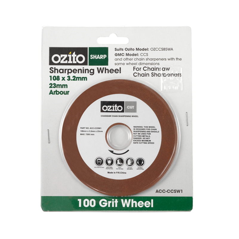 Ozito Sharpener Wheel to Suit OZCCS85WA Chainsaw Sharpener