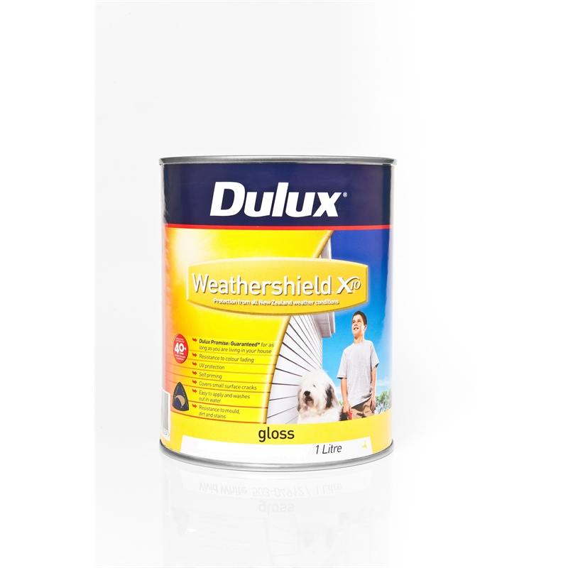  Dulux Weathershield  X10 Gloss 1L True Red Bunnings Warehouse
